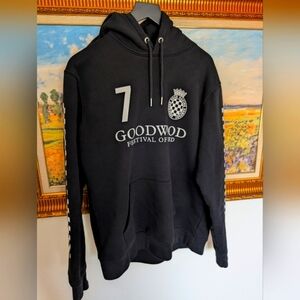 Goodwood England Black Hoodie